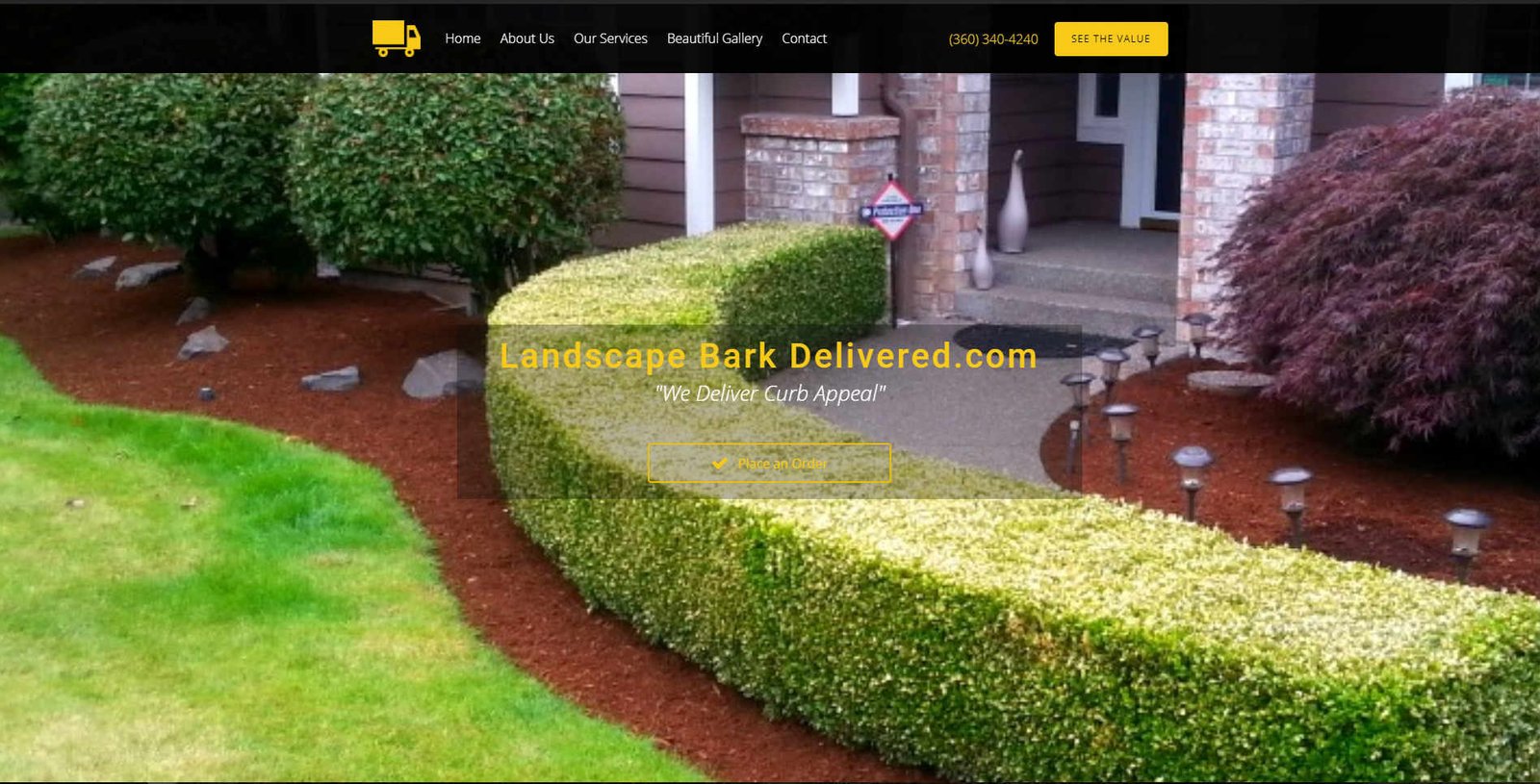 Landscape Bark delivered