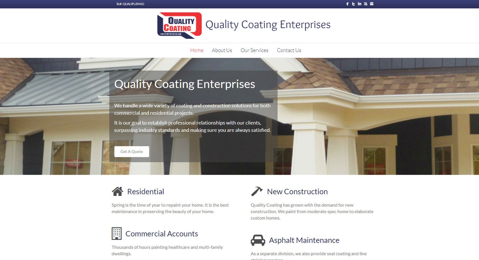 Quality Coating Paint resurface